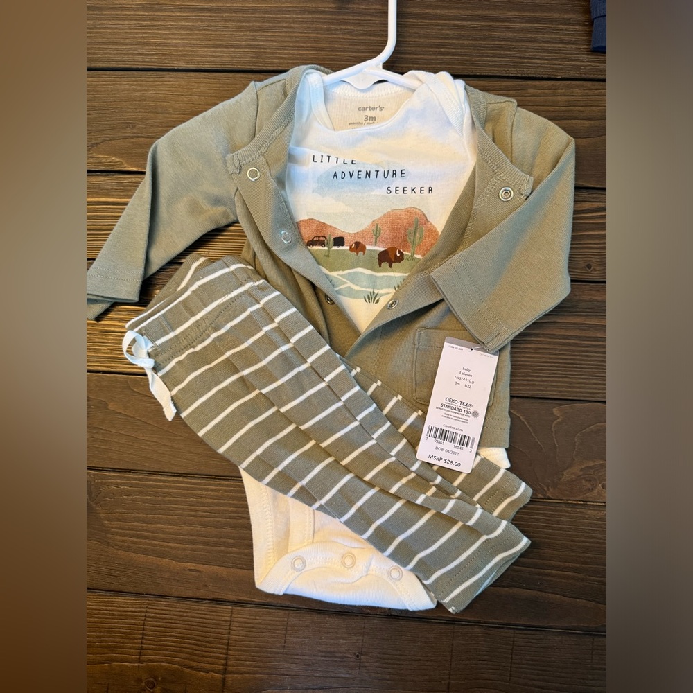 Carters 3 piece set